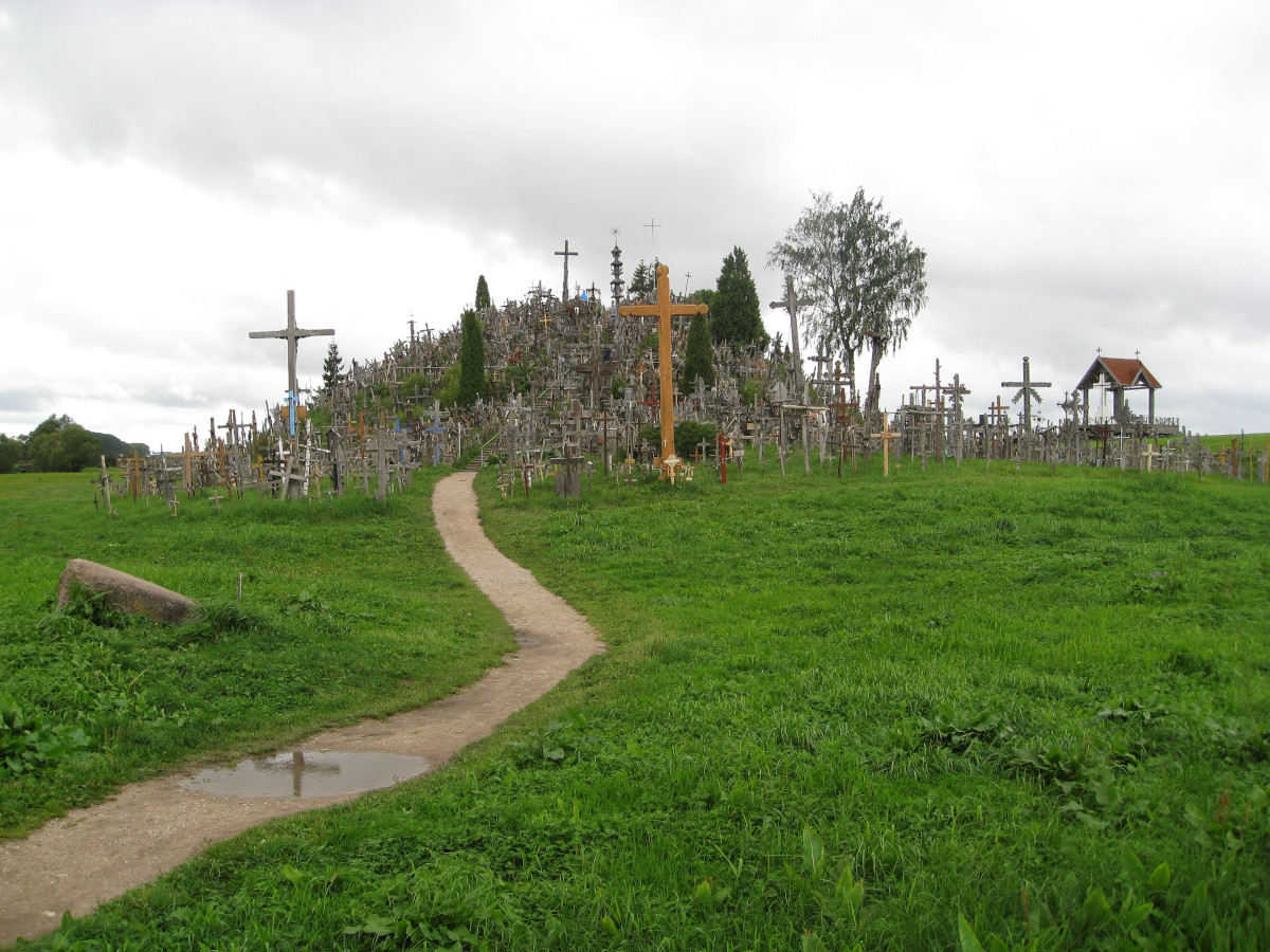 Maxwell Fazio's "Hill of Crosses I"