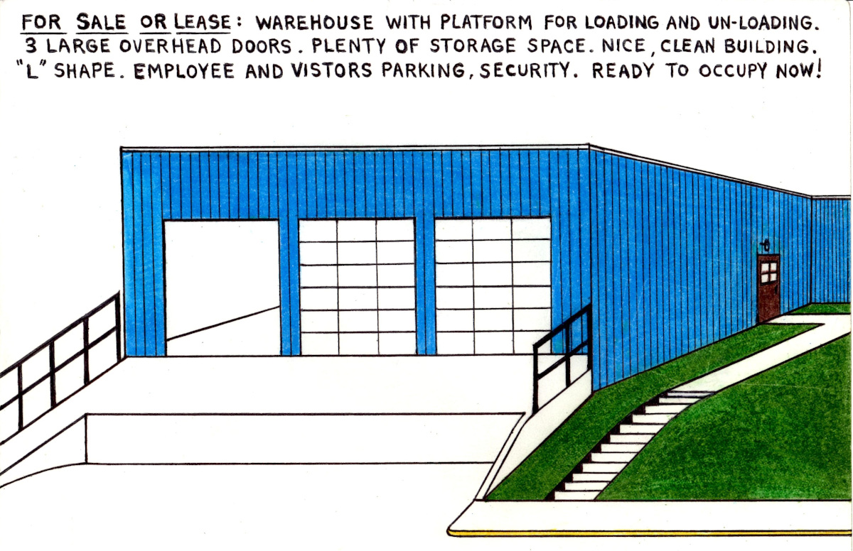 James Bennett's "Blue Warehouse"