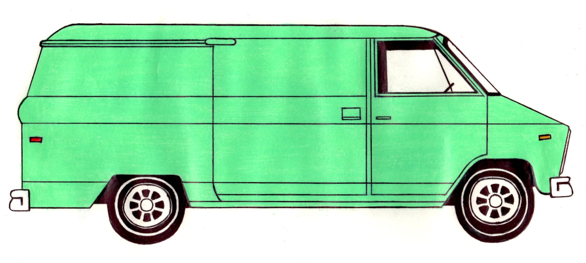 James Bennett's "Aquamarine Van"