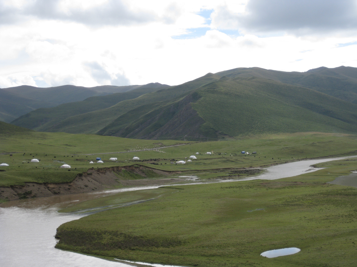 Maxwell Fazio's "Machu River II"