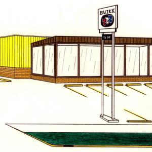 James Bennett's "Buick Dealership"