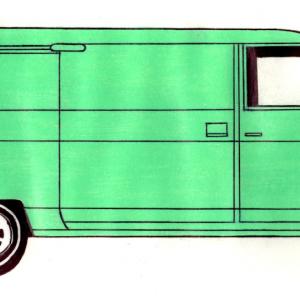 James Bennett's "Aquamarine Van"