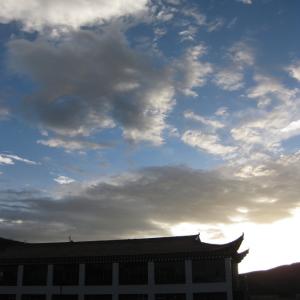 Maxwell Fazio's "Sunset Over Sengdruk Taktse"